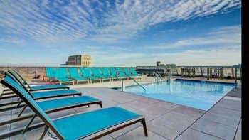 Rooftop pool